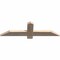 Ekena Millwork Eugene Smooth Timber Gable Bracket, Douglas Fir, 36"W x 10"H x 1 1/2"D x 3 1/2"F, 7/12 Pitch GBW036X10X0204EUG00SDF - alternate 4